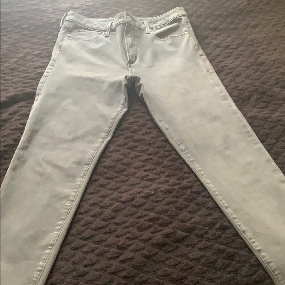 Woman’s Abercrombie and Fitch jeans